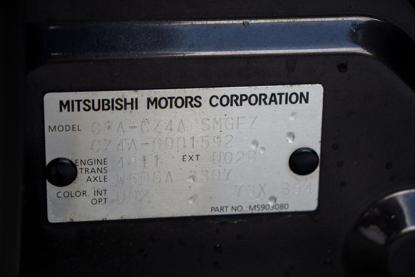 Mitsubishi Lancer EVO 10 - 2007