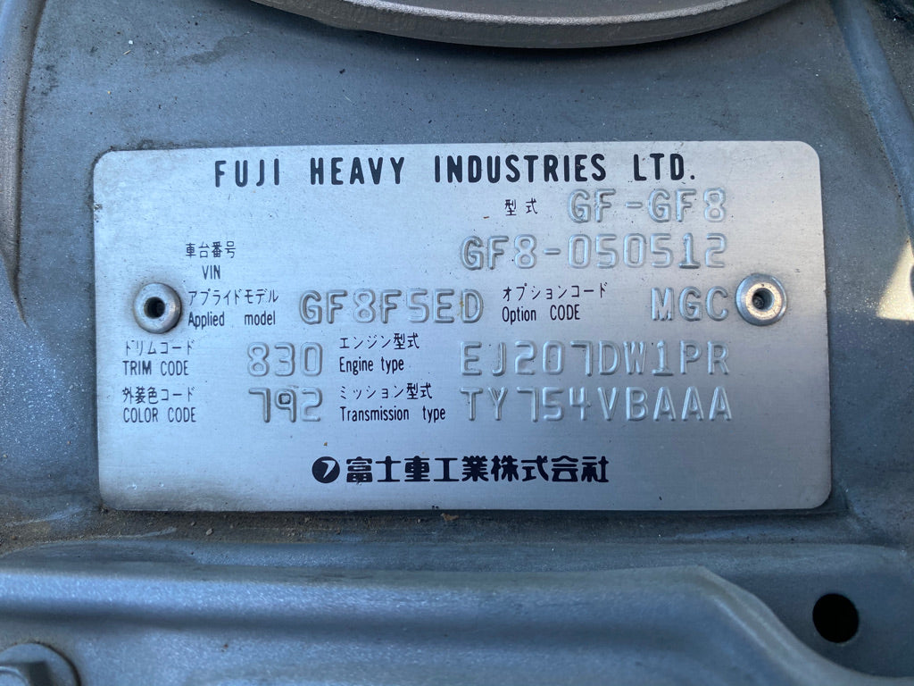 Subaru Impreza WRX STI 1999 - Version 5