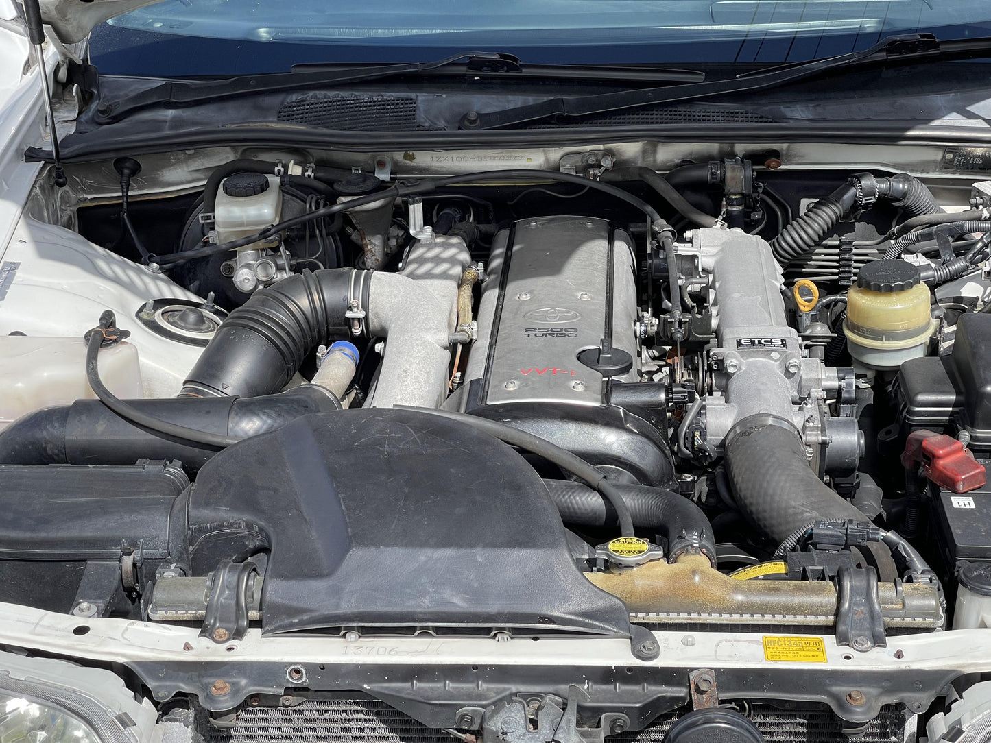 Toyota Chaser 1999 Tourer V - Factory Manual / Turbo