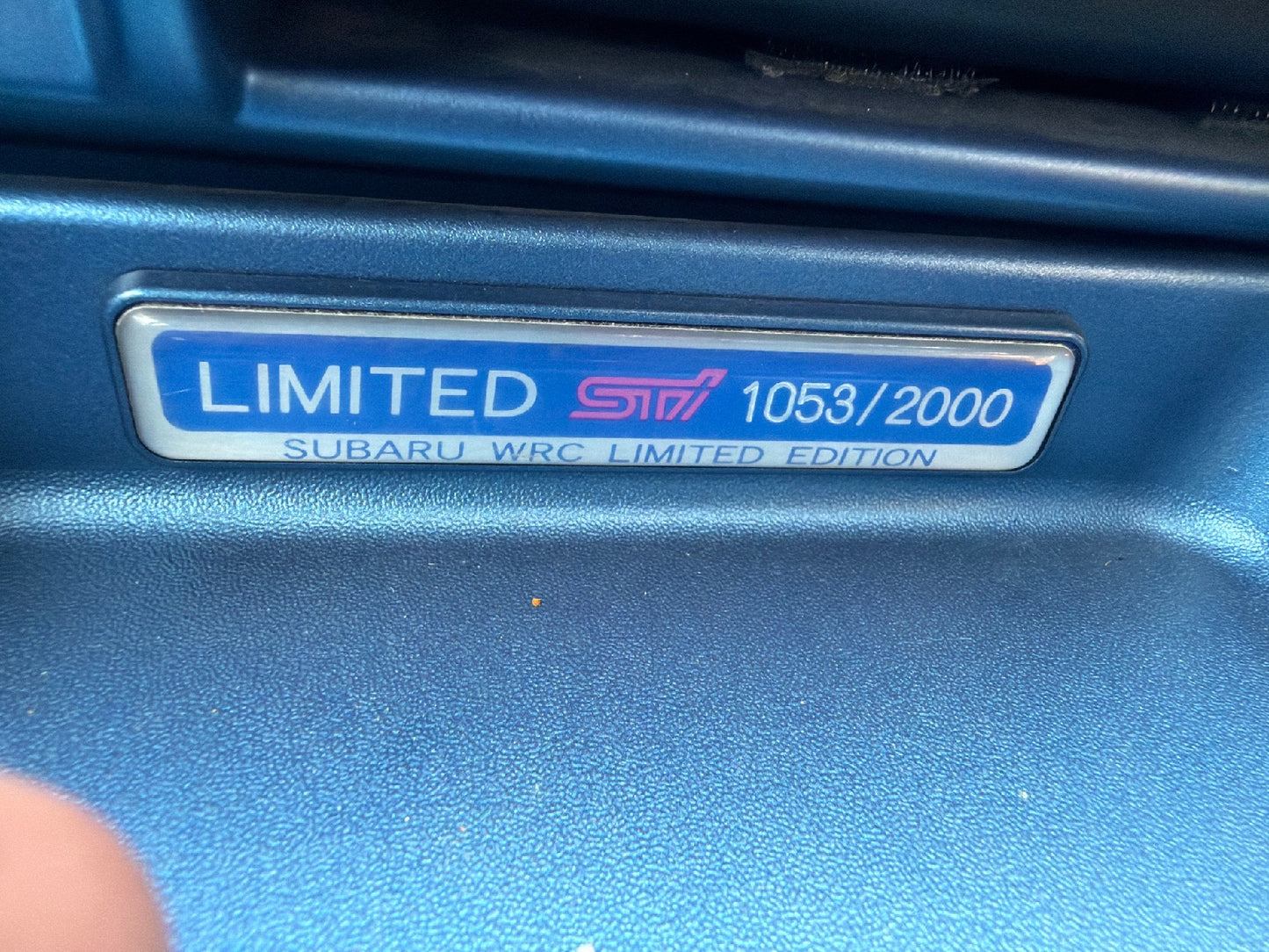 2000 Subaru Impreza WRX RA STI Version VI Limited
