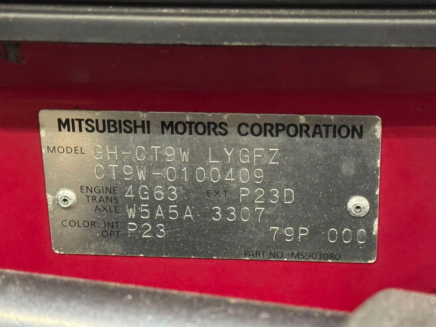 2006 Mitsubishi Lancer EVO 9 MR Wagon