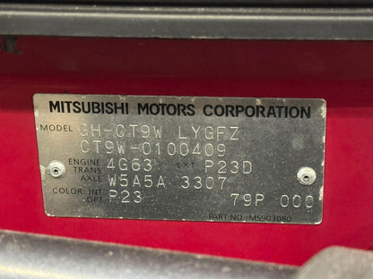 2006 Mitsubishi Lancer EVO 9 MR Wagon